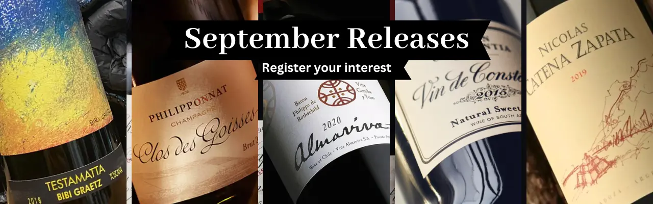 September Releases: Global Icon Wines