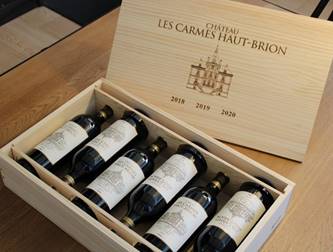 Les Carmes Haut-Brion 2018, 2019 & 2020 Collection Case