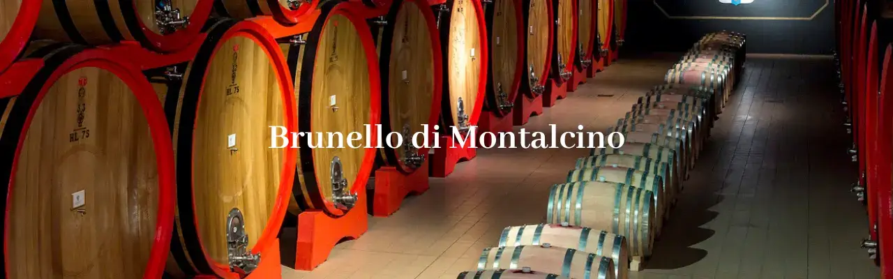 Wine from Brunello di Montalcino - Tuscany - Italy